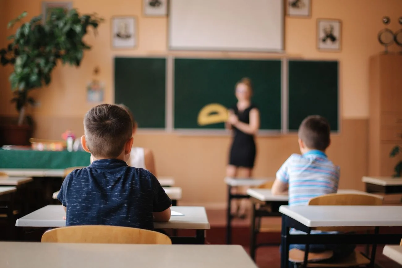 uczniowie podczas lekcji uczniowie podczas lekcji
