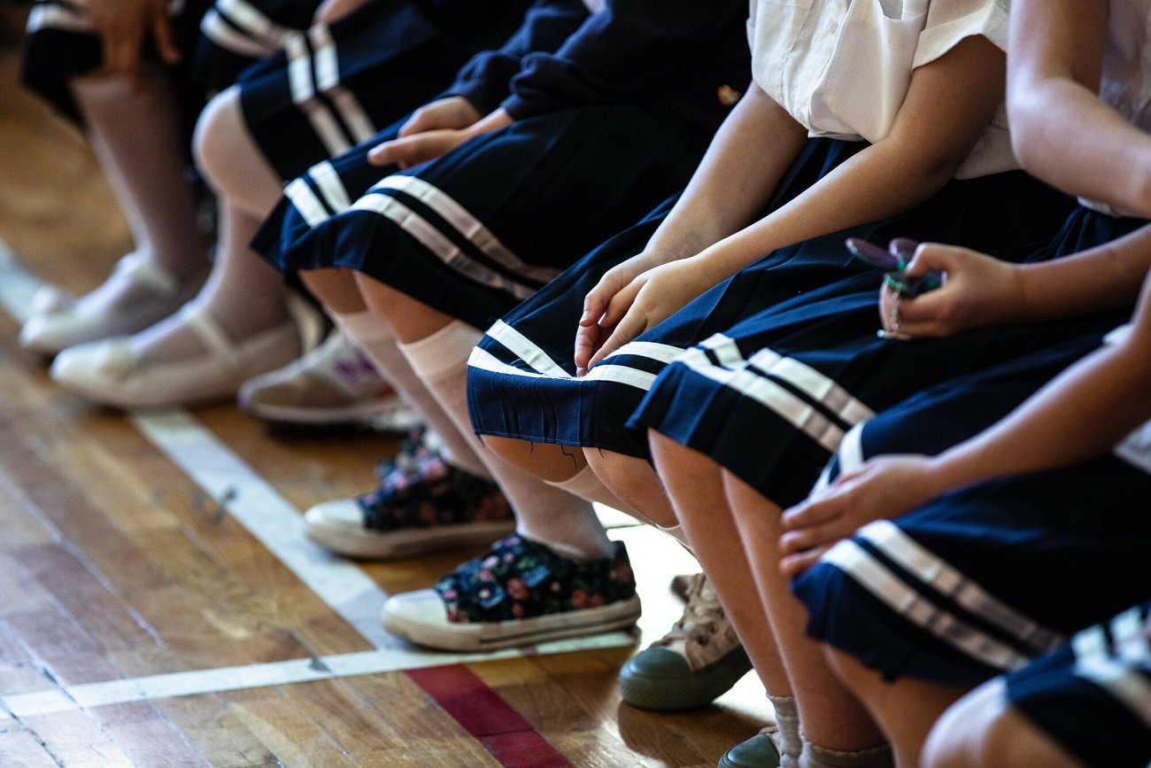 Uczniowie w szkole Uczniowie w szkole