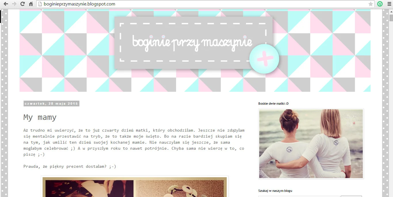 Fot. Screen ze strony [url=http://boginieprzymaszynie.blogspot.com/]Boginie przy maszynie[/url]
