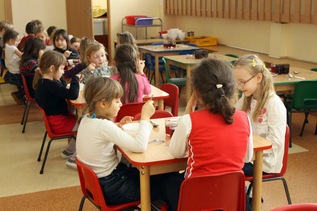 Wegetariańskie posiłki w szkołach