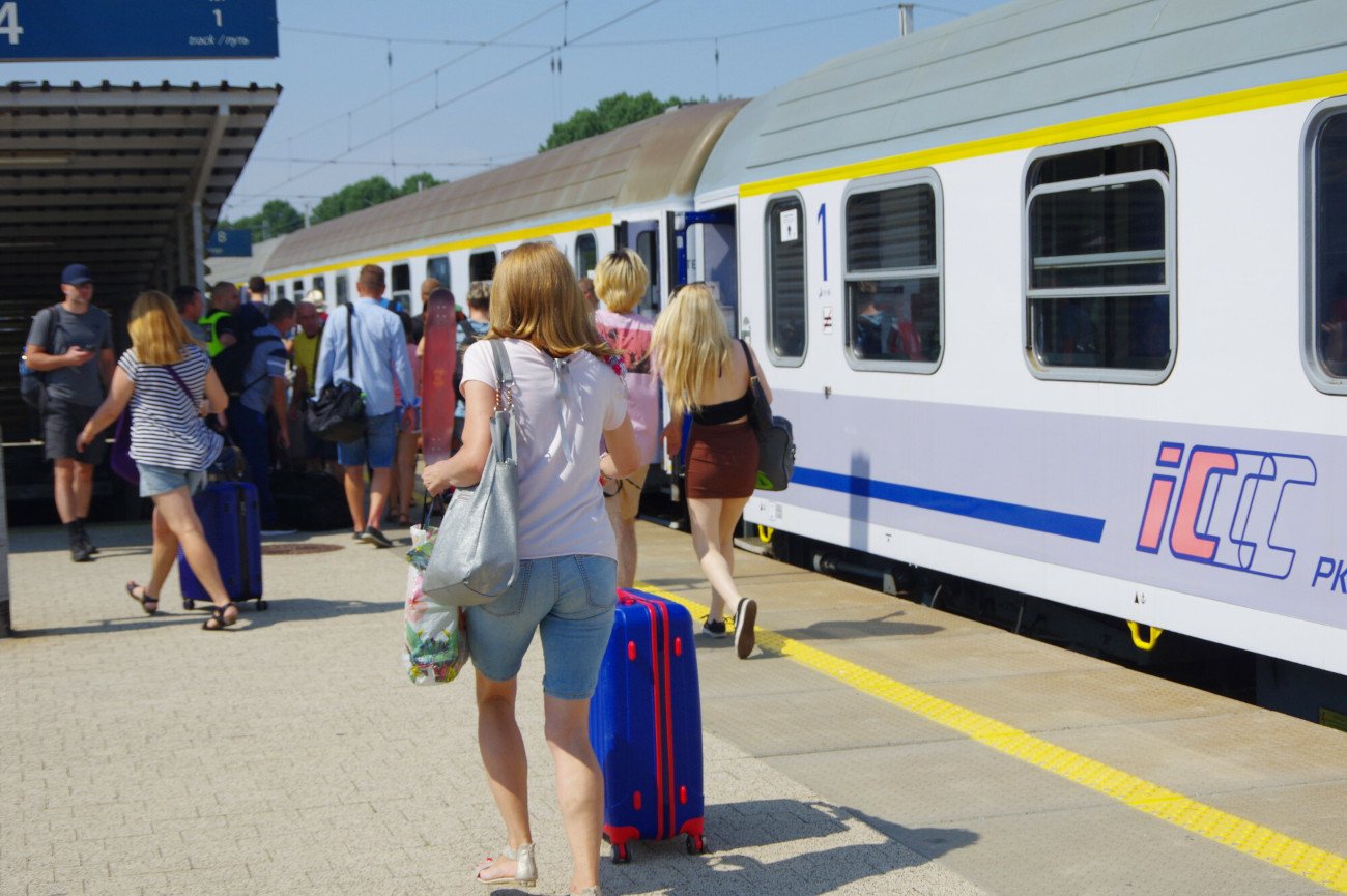 Podróż pociągiem z dziećmi