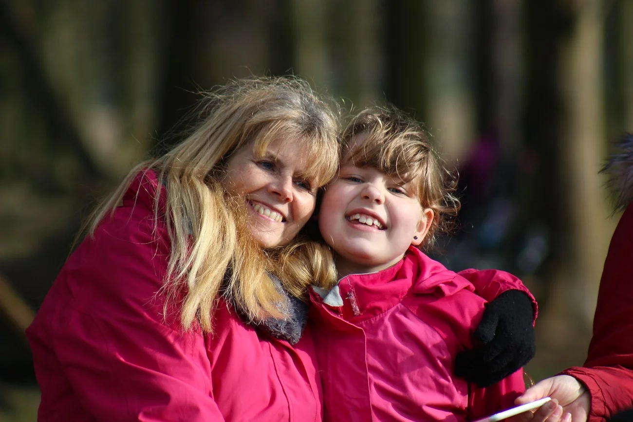 babcia z wnuczką babcia z wnuczką