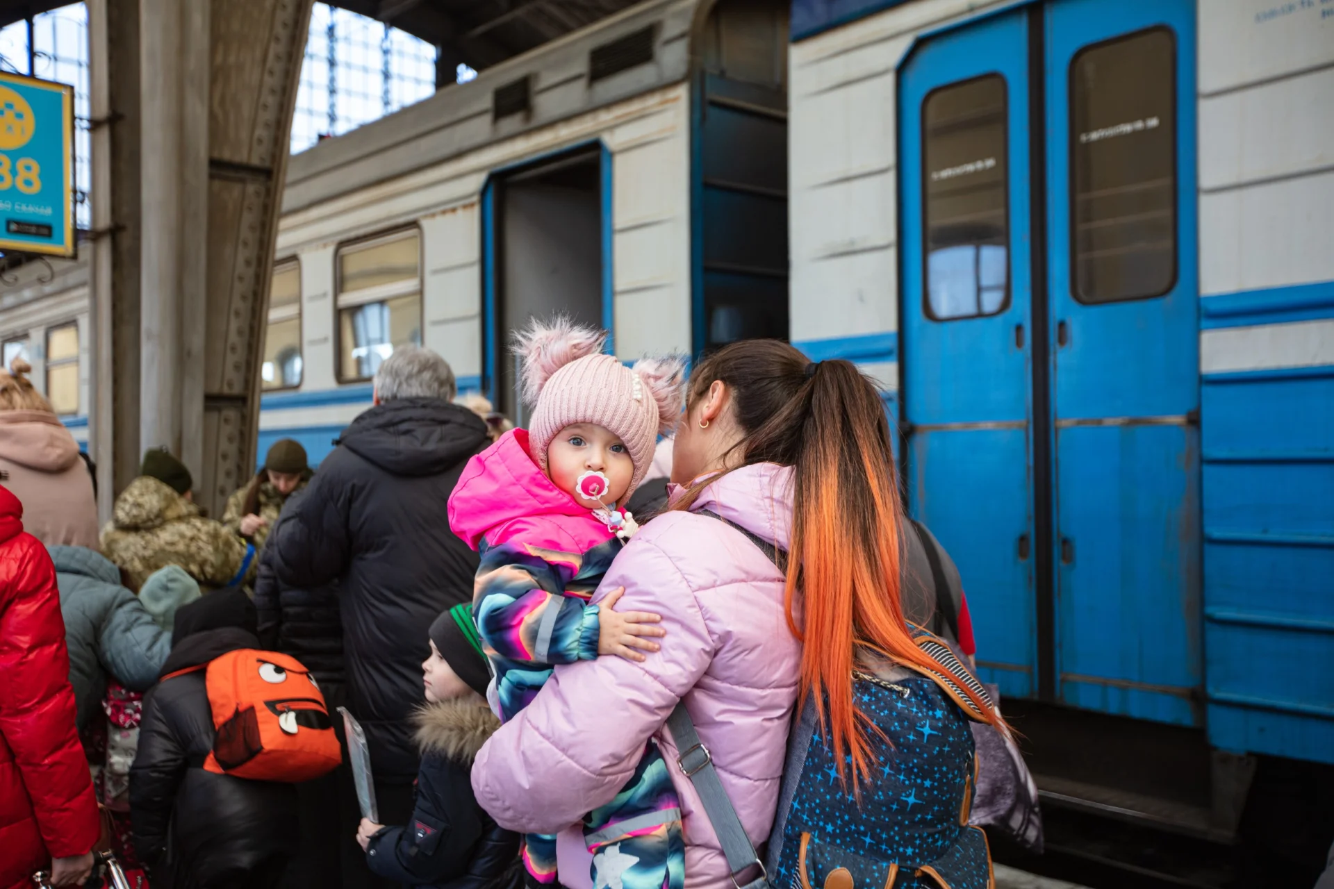 Przewinęła dziecko w pociągu. Komuś tu zabrakło empatii i kultury
