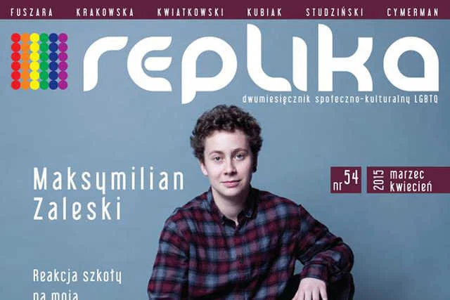 Okładka najnowszego numeru magazynu Replika • Fot. Screen z [url=http://replika-online.pl/spis-tresci-54/]replika-online.pl[/url]