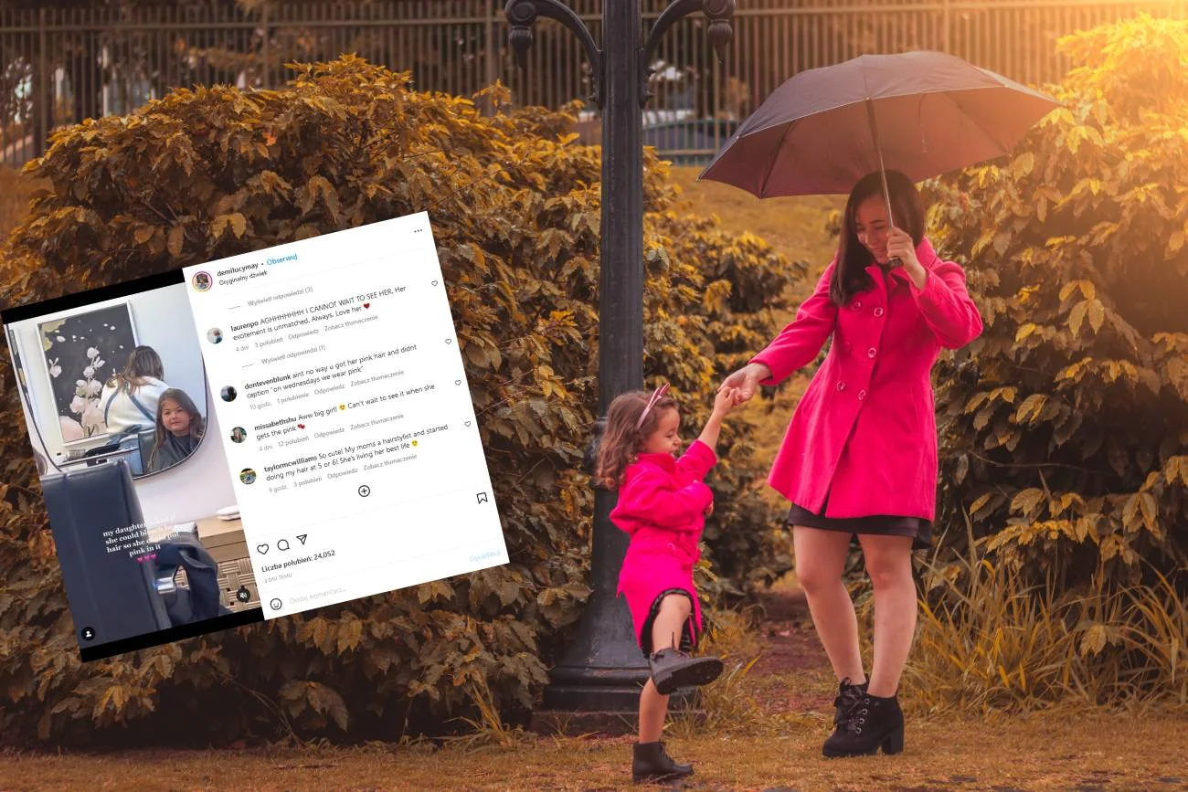 farbowanie włosów, fryzjer dla dziecka, fryzura dla dziecka, farbowanie włosów u dziecka, instagram, tiktok, kiedy pozwolić córce na farbowanie