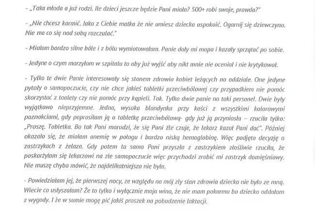 Opinie pacjentek.