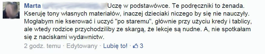 W internetowych dyskusjach nauczyciele płaczą nad podręcznikiem "Nasz Elementarz"
