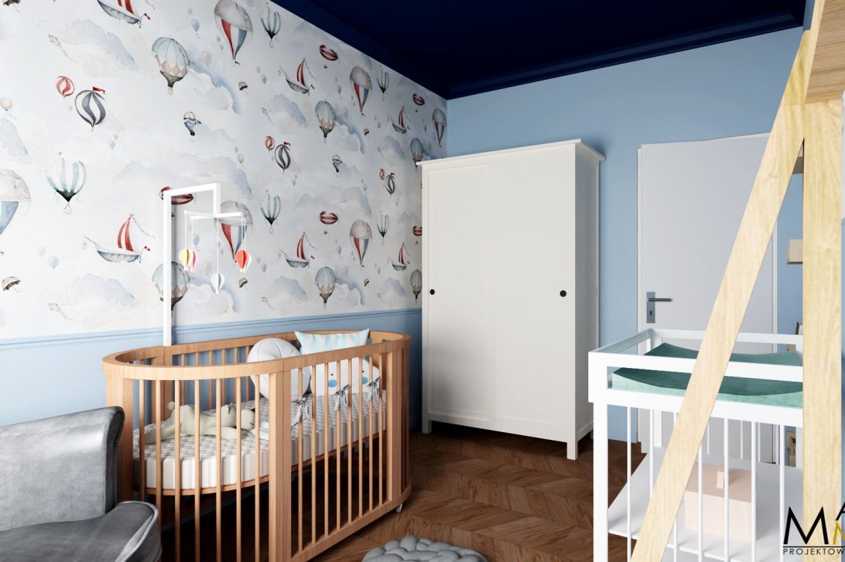 Urządzając pokój niemowlęcy, nie zapomnij o przestrzeni dla siebie.