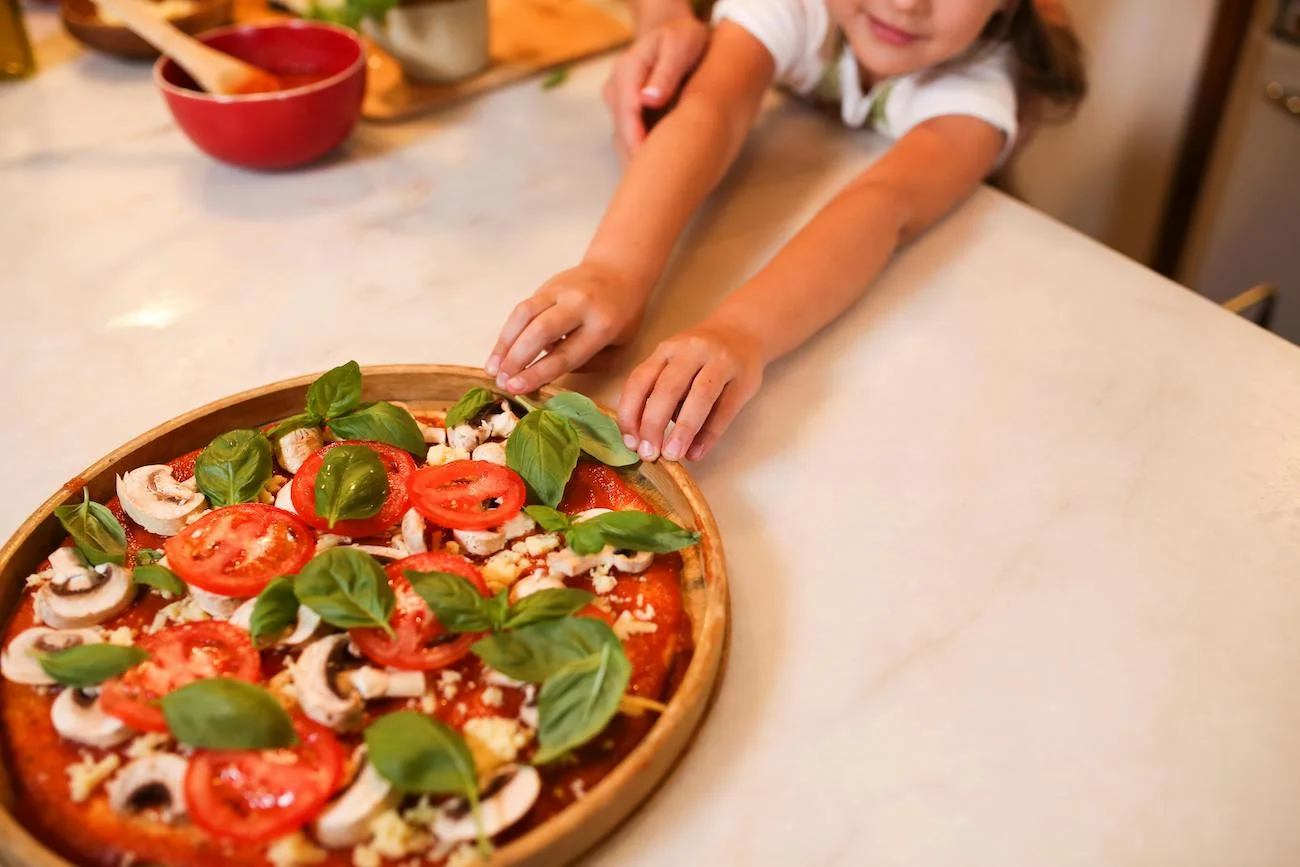 pizza dziecko