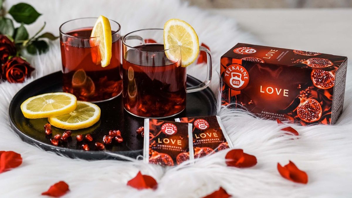 Walentynki w rytmie LOVE. Prezenty z herbatek, które smakują miłością