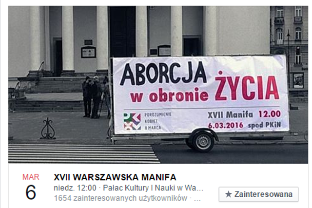 Fot. Facebook.com / Manifa Warszawa