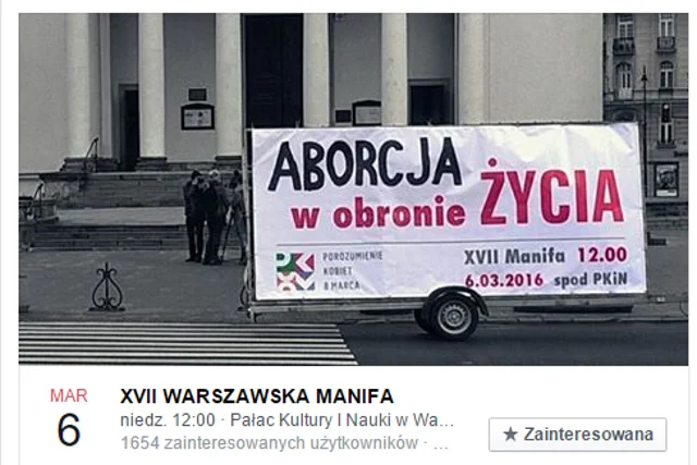 Fot. Facebook.com / Manifa Warszawa
