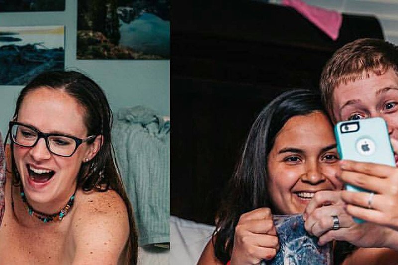 Selfie  z łożyskiem - nowy trend.