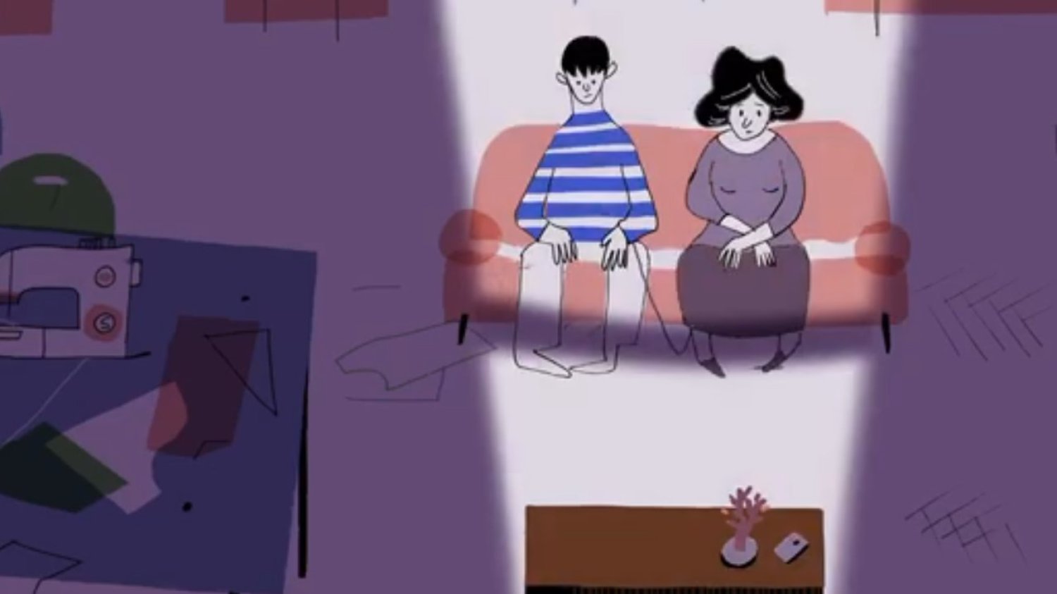 Krótka animacja o tym, co się stanie, jeśli nie odetniesz pępowiny? Tak zmarnujesz życie sobie i dziecku