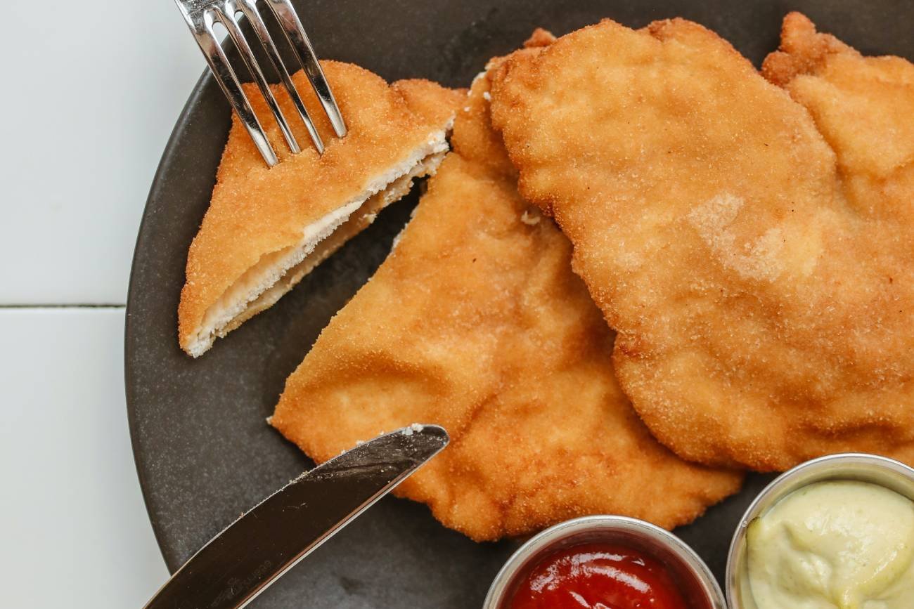 kotlet, kotlet schabowy, schabowy, moczenie mięsa w mleku, schab moczony w mleku, domowe triki