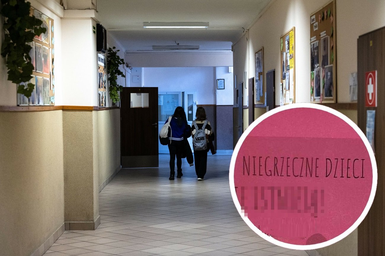 Zobaczyłam kartkę na tablicy w szkole. Powinni je rozdawać wszystkim rodzicom