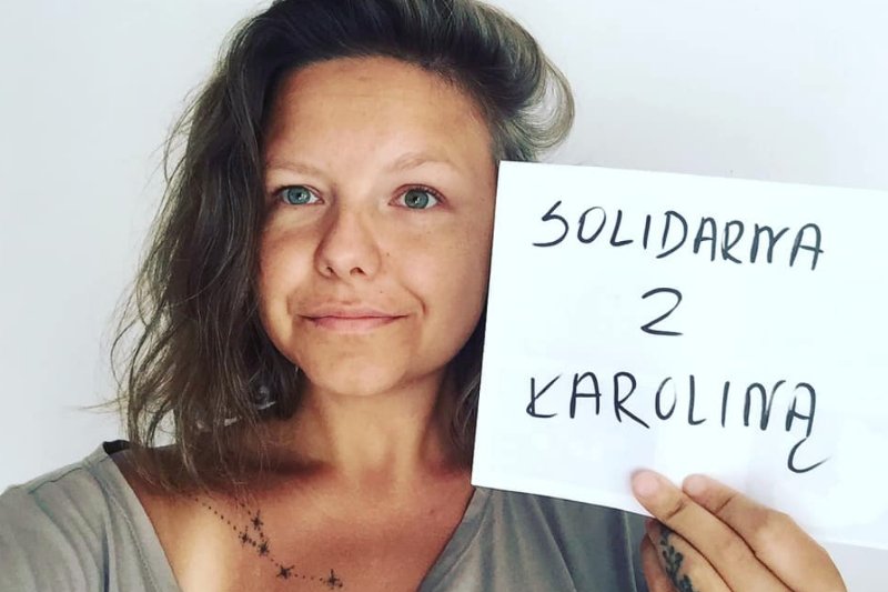 Natalia Broniarczyk okazała Karolinie Piaseckiej swoje wsparcie