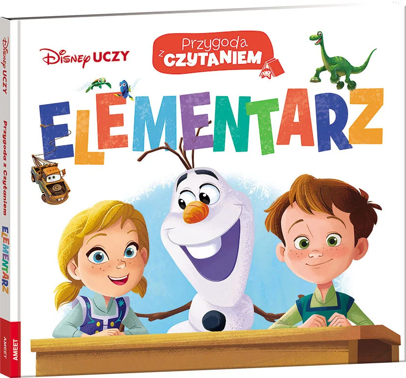Książka edukacyjna z cyklu "Disney Uczy"