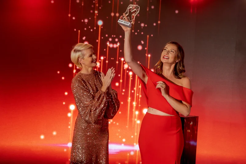 Małgorzata Kożuchowska i Karolina Adamaska-Wozniak - XI Edycja Bizneswoman Roku