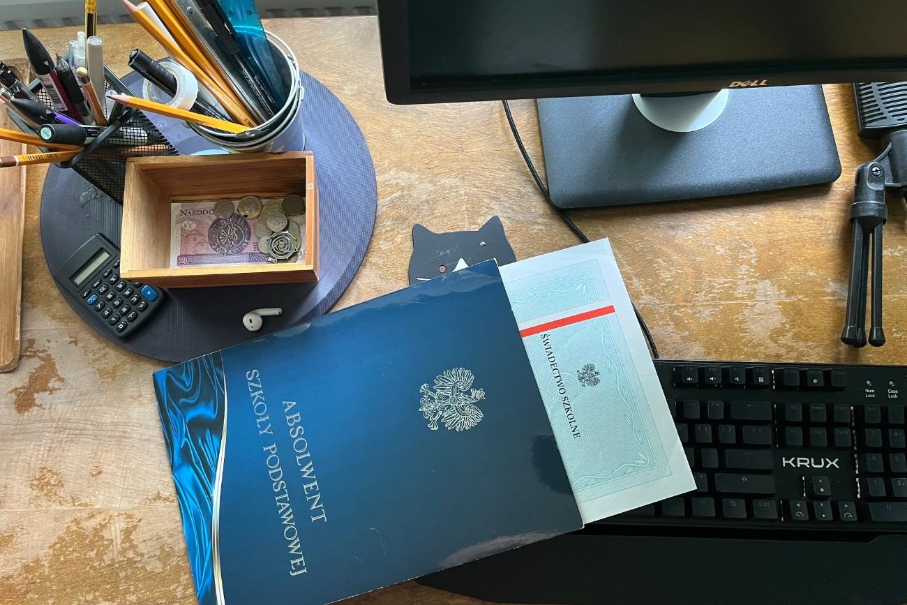 świadectwo z paskiem na koniec 8 klasy