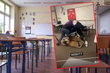 nauczyciel pobił ucznia