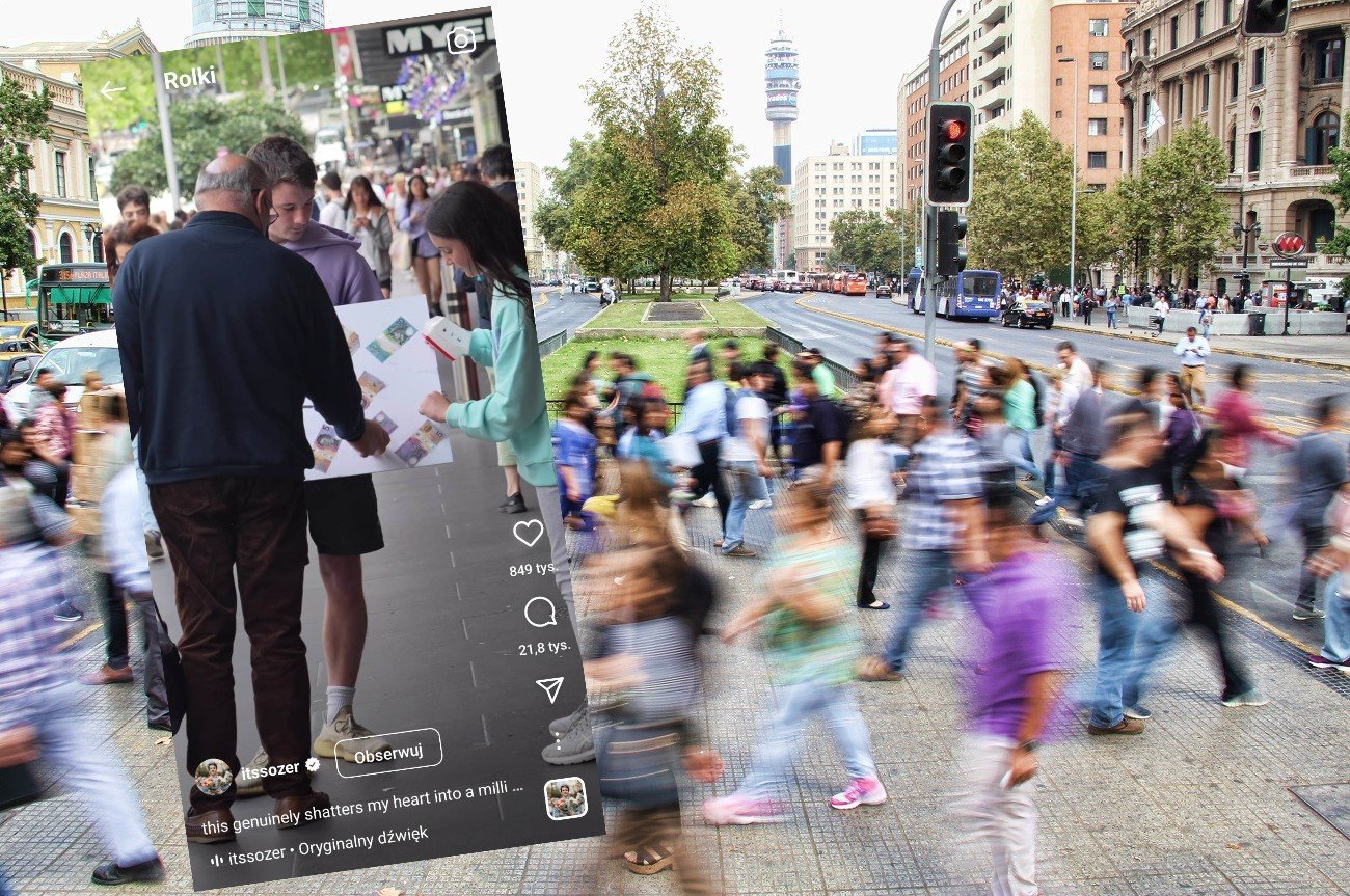 Jesteśmy samotni w tłumie ludzi.