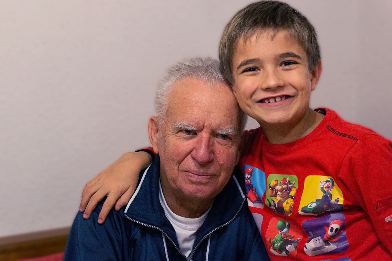 dziadek i wnuk