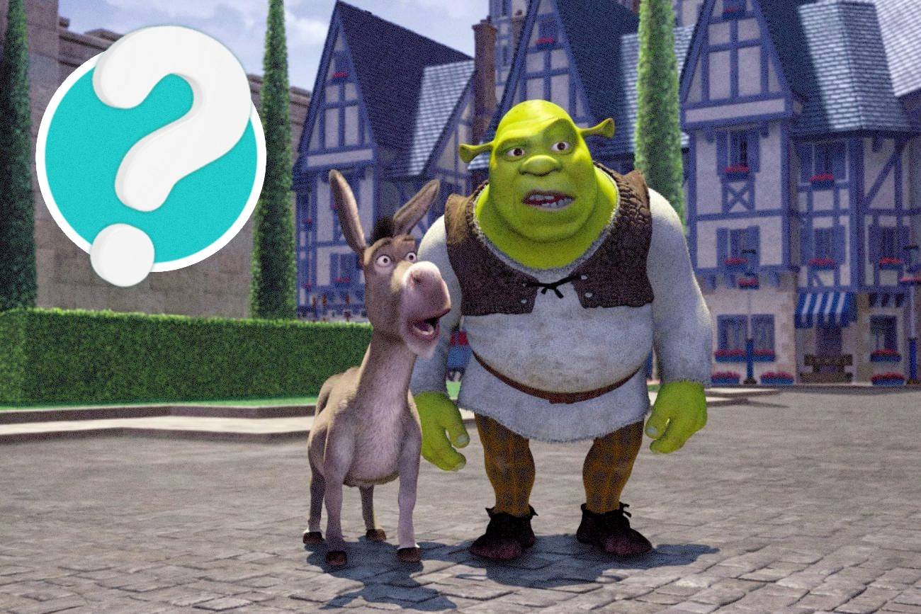 Screen z filmu "Shrek".