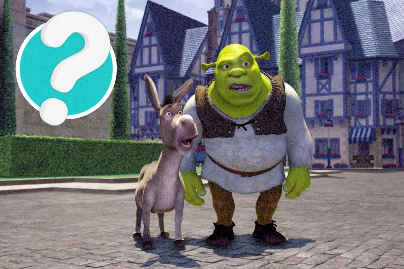 Screen z filmu "Shrek".