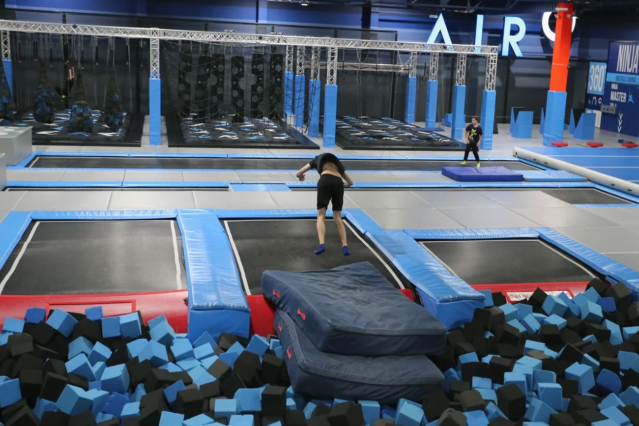 Park trampolin