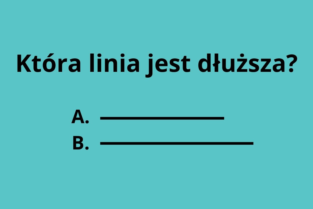 zagadka z liniami