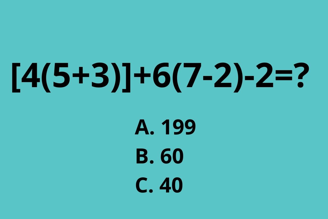 Równanie na pierwszy rzut oka łatwe, ale nawiasy mogą namieszać. Rozwiążesz bez kalkulatora?
