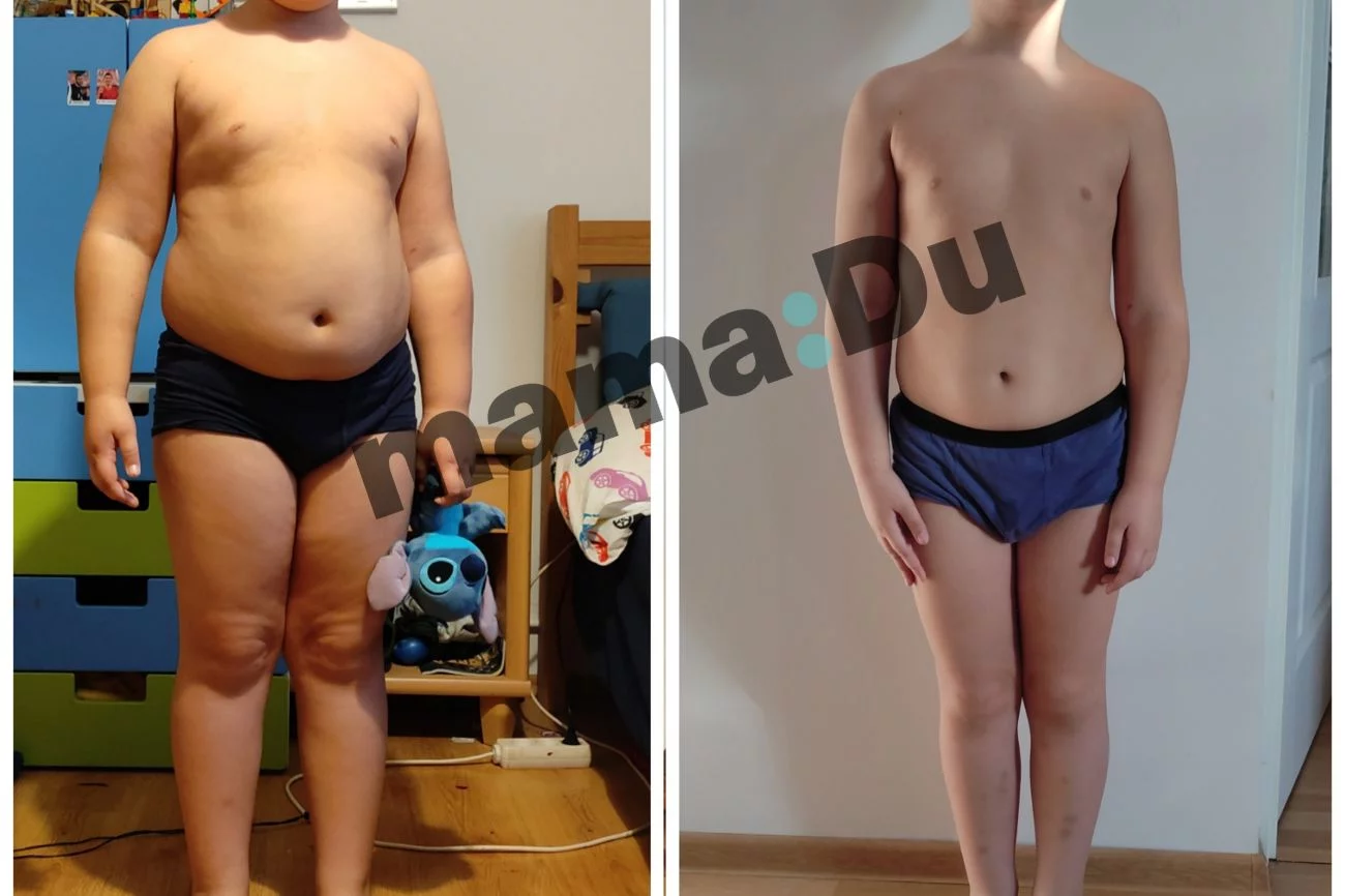 Pierwsze zdjęcie z 17 października, drugie z 9 stycznia.