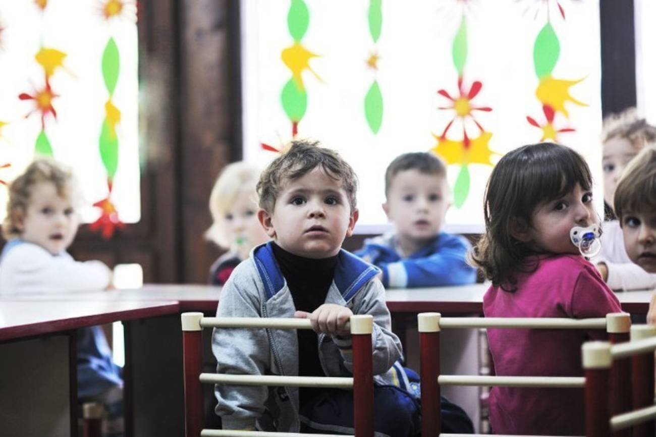 Dzieci w przedszkolu