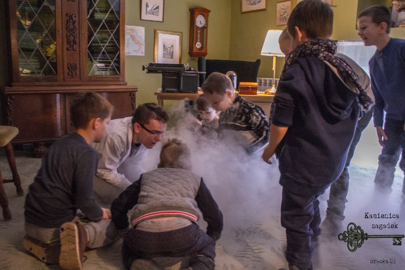 Pierwszy taki pokój zagadek dla dzieci.