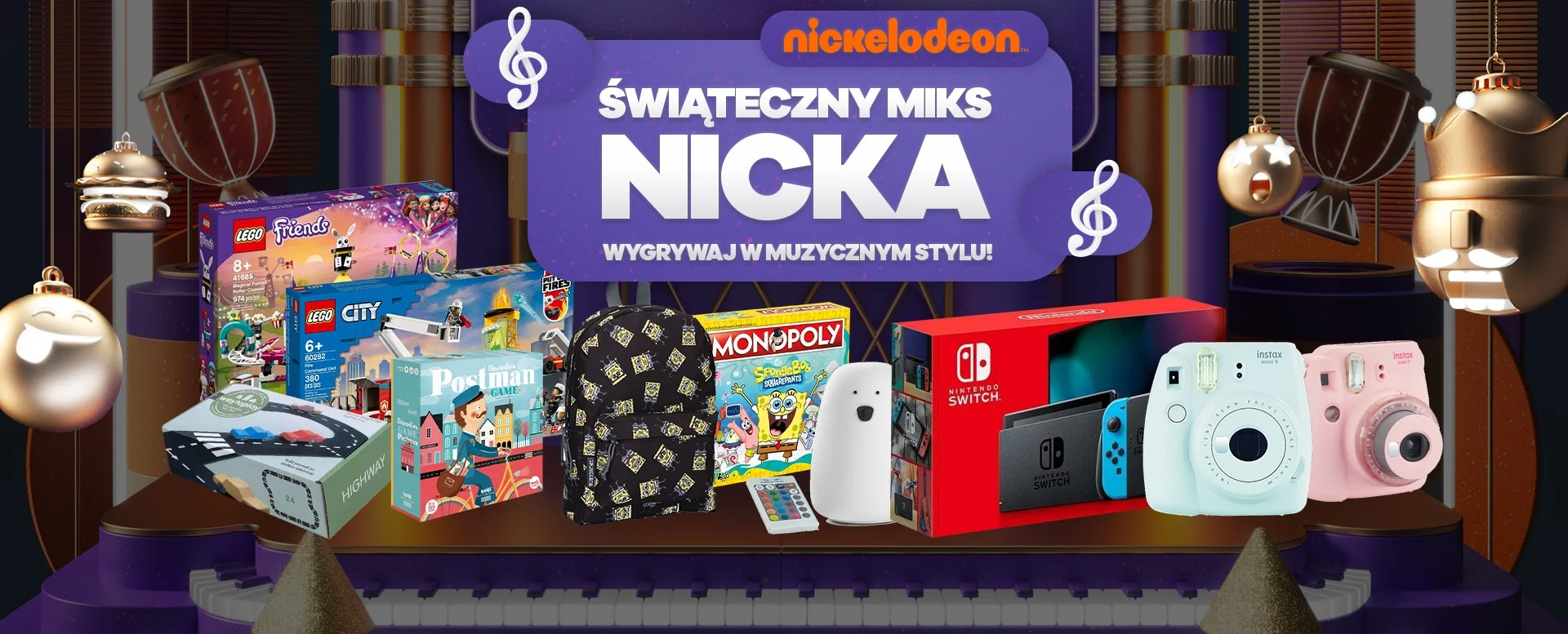 Konkurs Nickelodeon na święta. Atrakcja nagrody i rodzinny czas