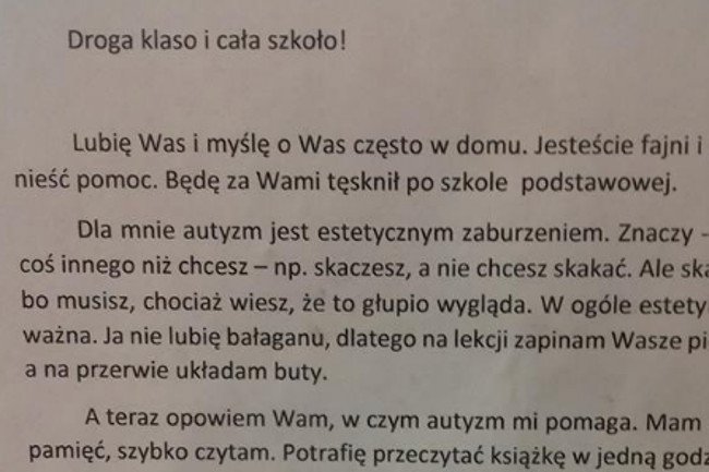 Listy Kuby do klasy zawstydzi wielu.