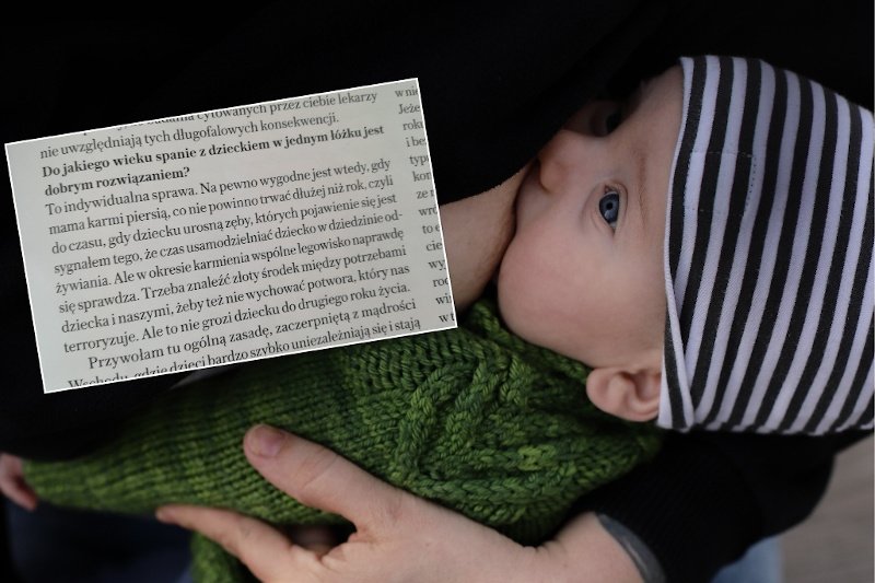 Absurdalne rady dotyczące karmienia piersią w magazynie dla kobiet