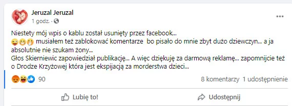 Post ks. Dariusza Drzewieckiego