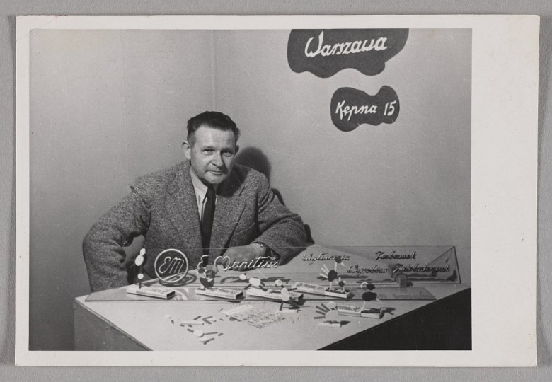 Edward Tadeusz Manitius (1902-1975), przemysłowiec, projektant, właściciel Wytwórni Zabawek i Wyrobów Zdobniczych przy ul. Kępnej 15 w Warszawie