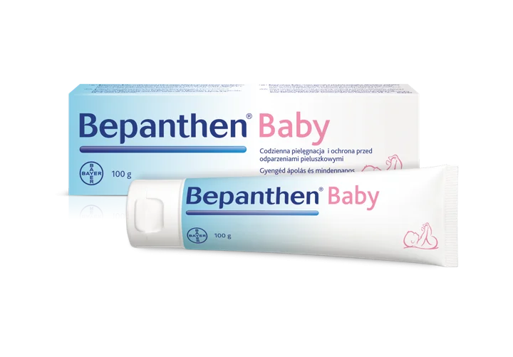 Specjalna formuła Bepanthen Baby chroni skórę niemowląt przed podrażnieniami i odparzeniem pieluszkowym od pierwszych dni życia