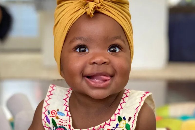 Adoptowana Magnolia pokonała 327 000 kandydatów i została nową twarzą marki Gerber!