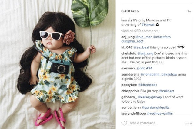 Mała Joey wybrała się na Hawaje