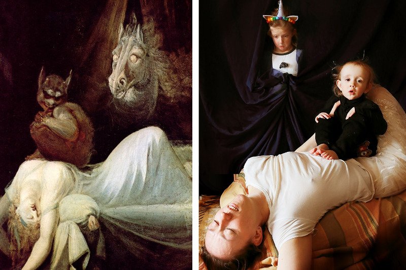 Ludzie z całego świata oglądają "żywe dzieła sztuki"