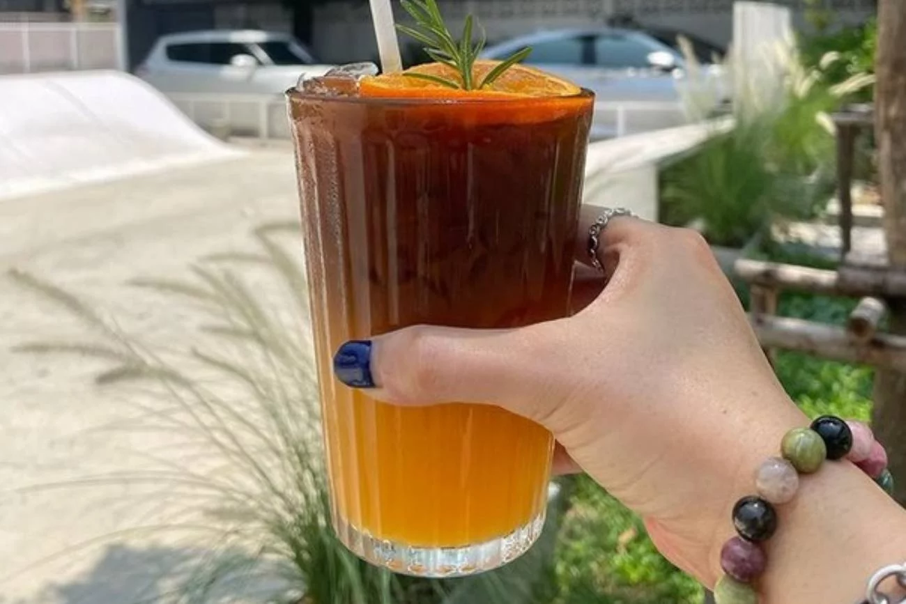 orange espresso, kawa z sokiem pomarańczowym, kawa mrożona, przepis na kawę, przepis na kawę mrożoną