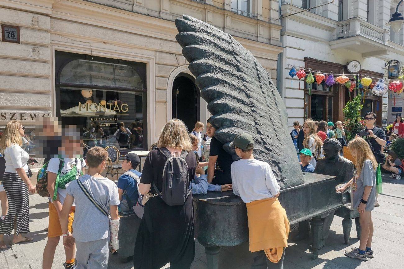 wycieczka szkolna w Łodzi