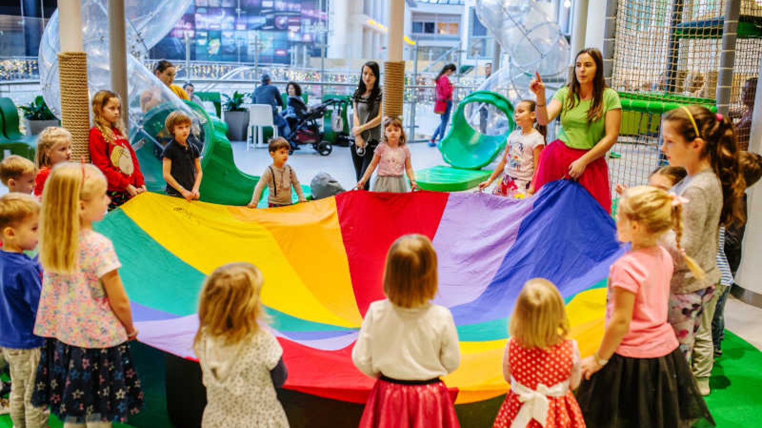 Sala zabaw Inca Play w Blue City zapewnia dzieciom dobrą opiekę i ciekawe zajęcia.