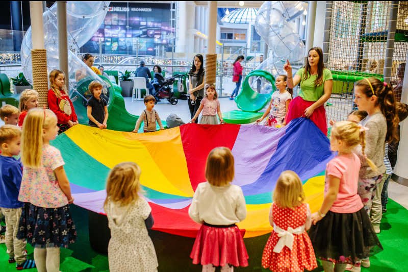 Sala zabaw Inca Play w Blue City zapewnia dzieciom dobrą opiekę i ciekawe zajęcia.