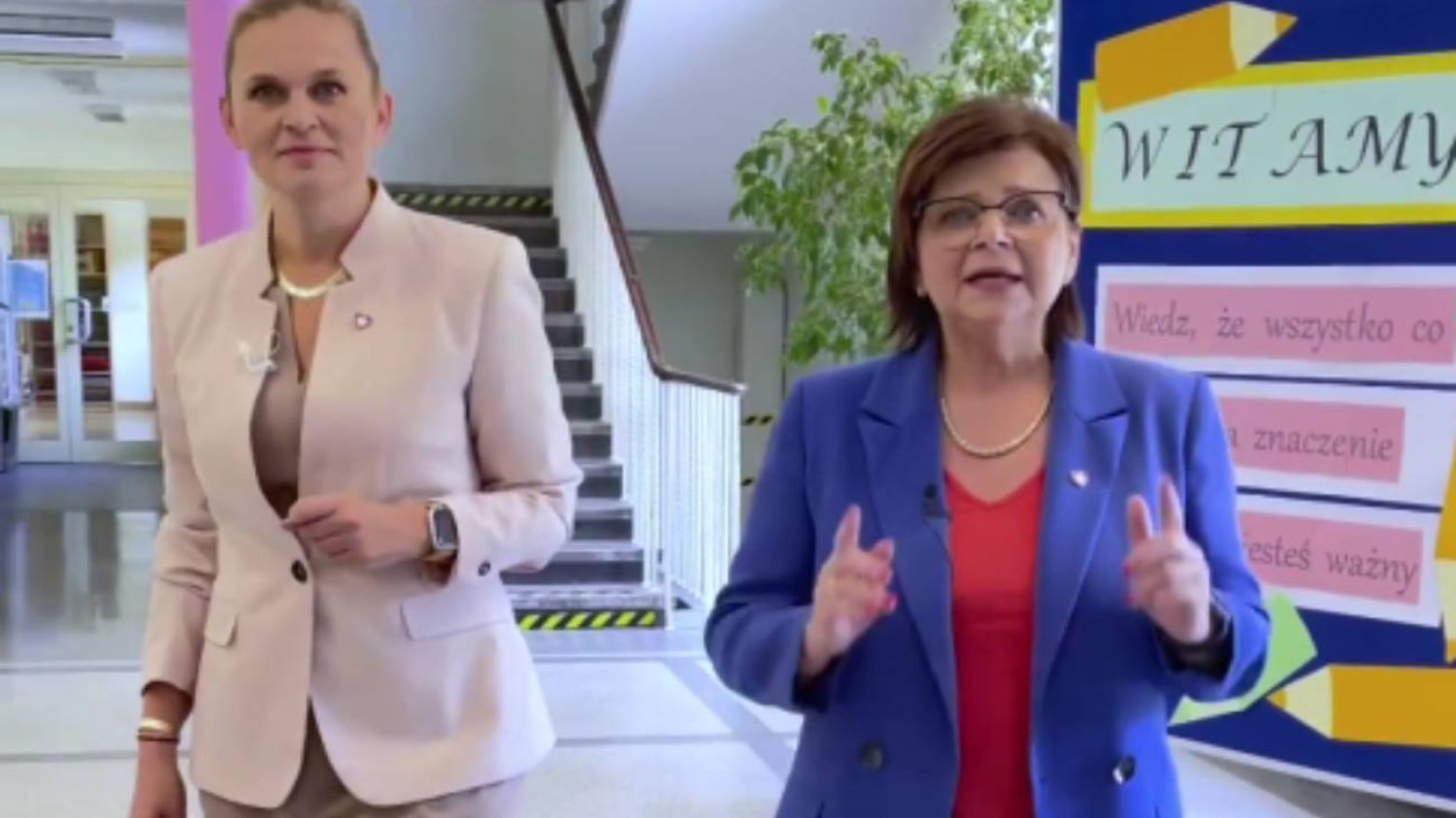 Barbara Nowacka i Izabela Leszczyna zachęcają do szczepienia przeciw HPV.