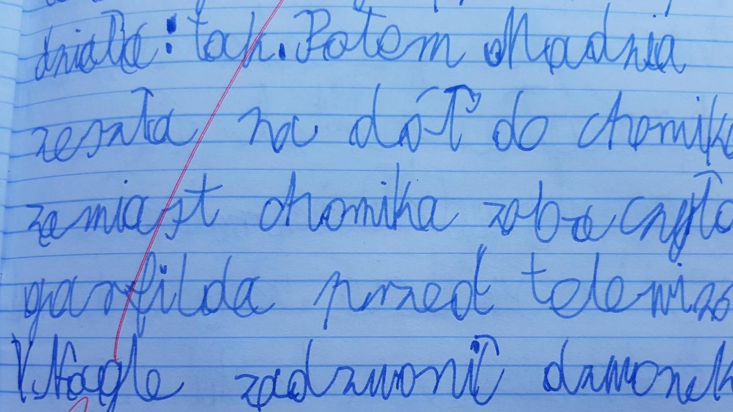 Nauczycielka skrytykowała opowiadanie 10-latka, którym zachwycili się internauci i... Sylwia Chutnik